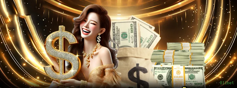 Big win animation on 811bet slot Jogo